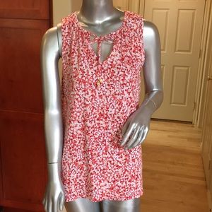 Michael Michael Kors floral sleeveless top